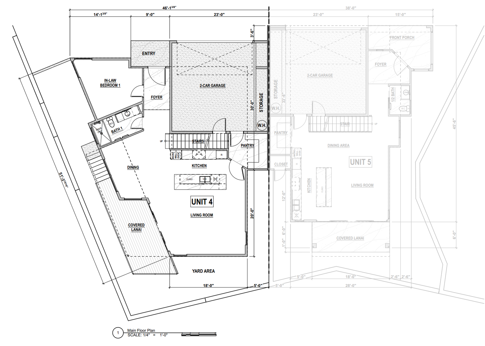 Residence 04 main floor plan