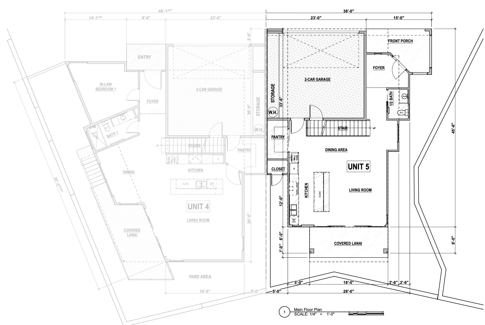 Residence 05 main floor plan